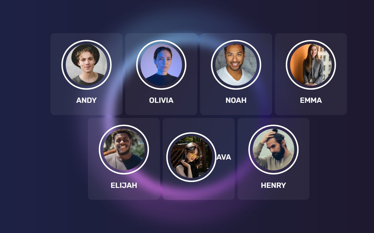 Beautiful profile UI with transparent background — Bootstrap 5 snippet preview