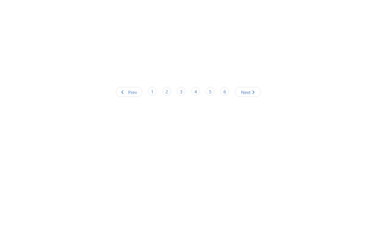 Bootstrap 5 awesome round pagination snippet — Bootstrap 5 snippet preview