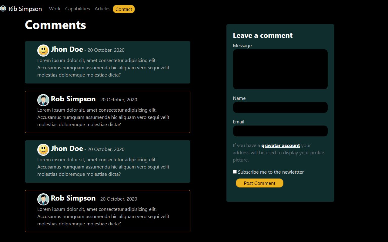 Bootstrap 5 comment section with navbar snippets — Bootstrap 5 snippet preview