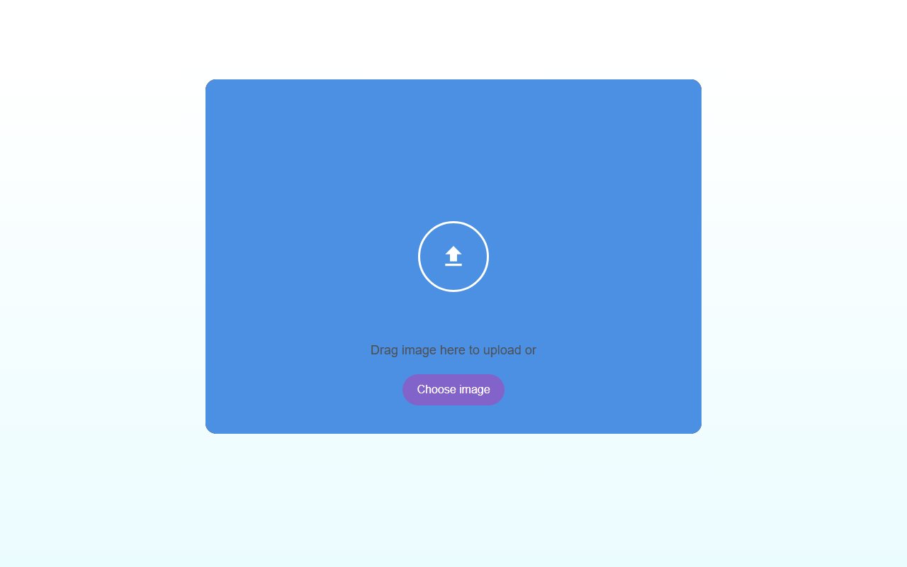 Bootstrap 5 drag and drop file upload form example — Bootstrap 5 snippet preview