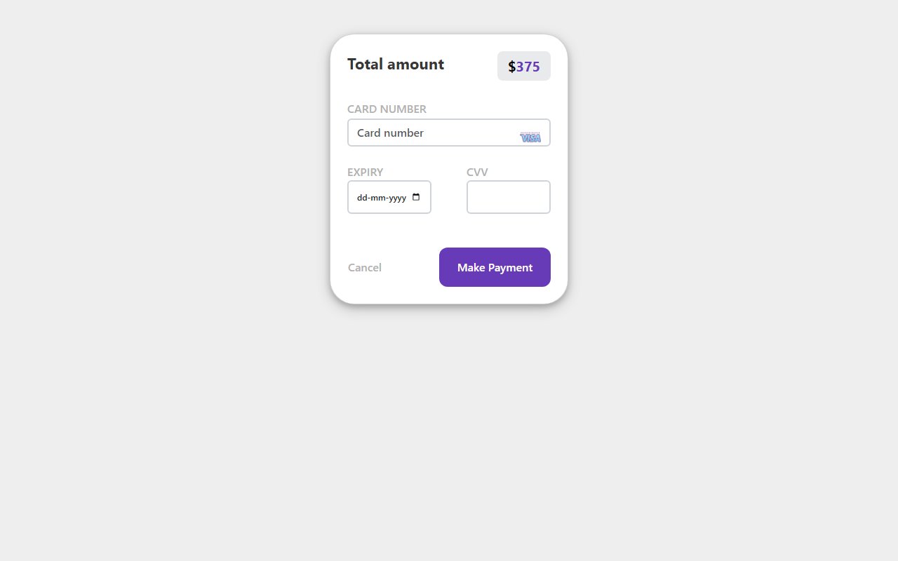 Bootstrap 5 payment gateway template snippets — Bootstrap 5 snippet preview