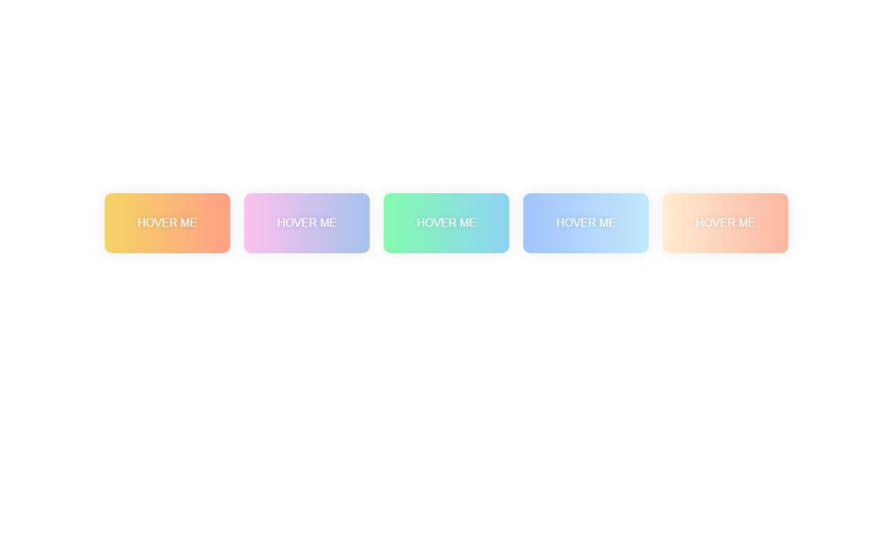 Gradient Buttons with Background Color Change snippet — Bootstrap 5 snippet preview