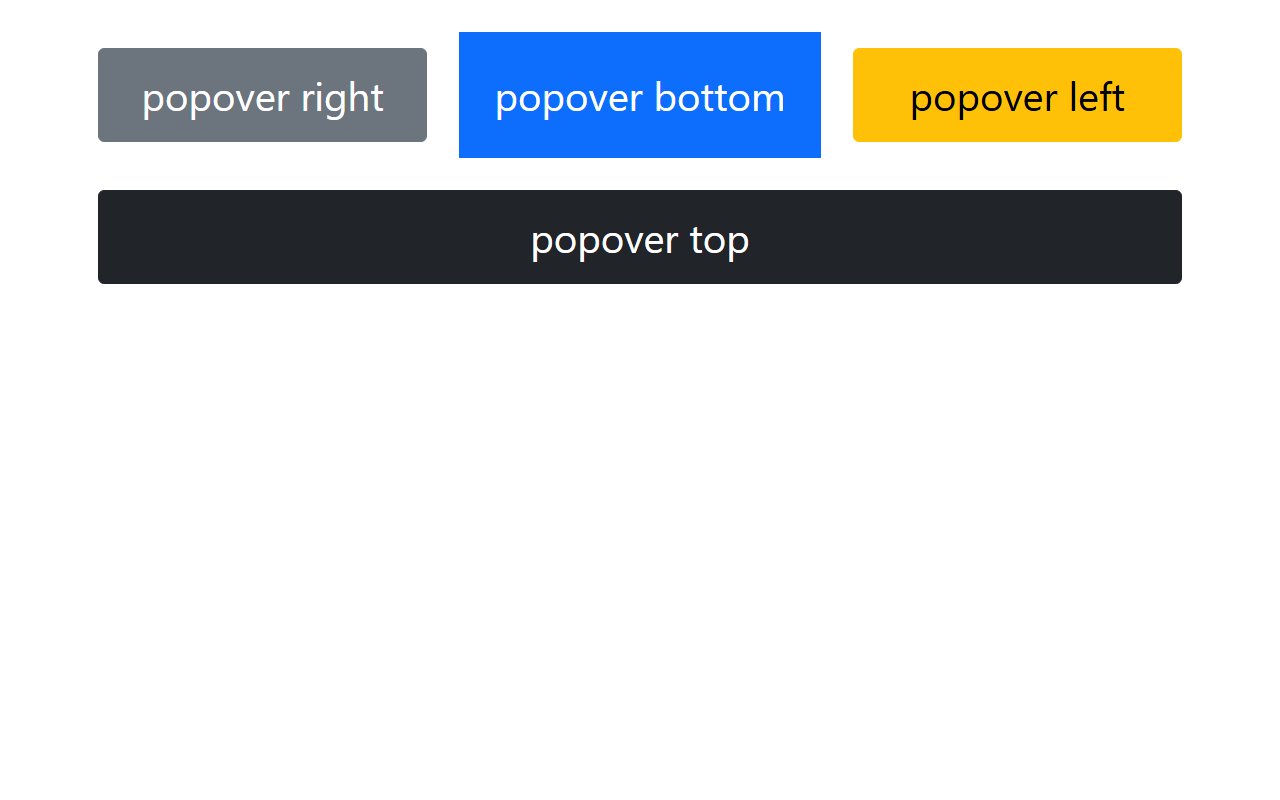 How to use popovers in Bootstrap 5.1.3 — Bootstrap 5 snippet preview