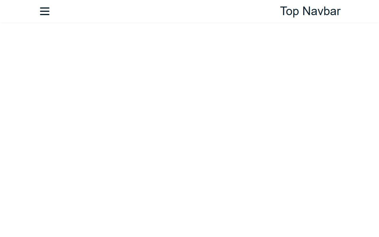 Pure CSS nav bar — Bootstrap navbar snippet — Bootstrap 5 snippet preview