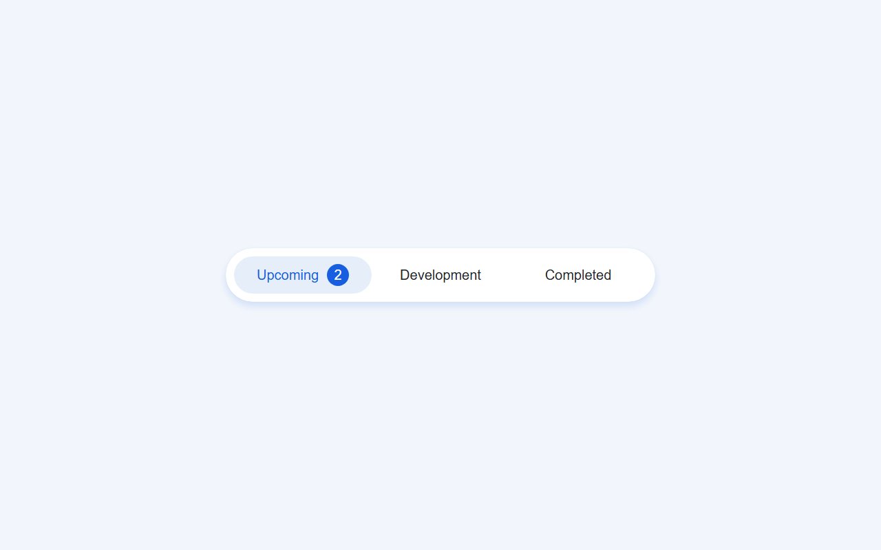 Sliding tabs | CSS transitions only — Bootstrap 5 snippet preview